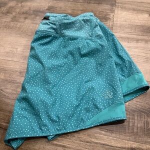 Rabbit Hopper Relax Mid-Rise Running Shorts Baltic Polkadot